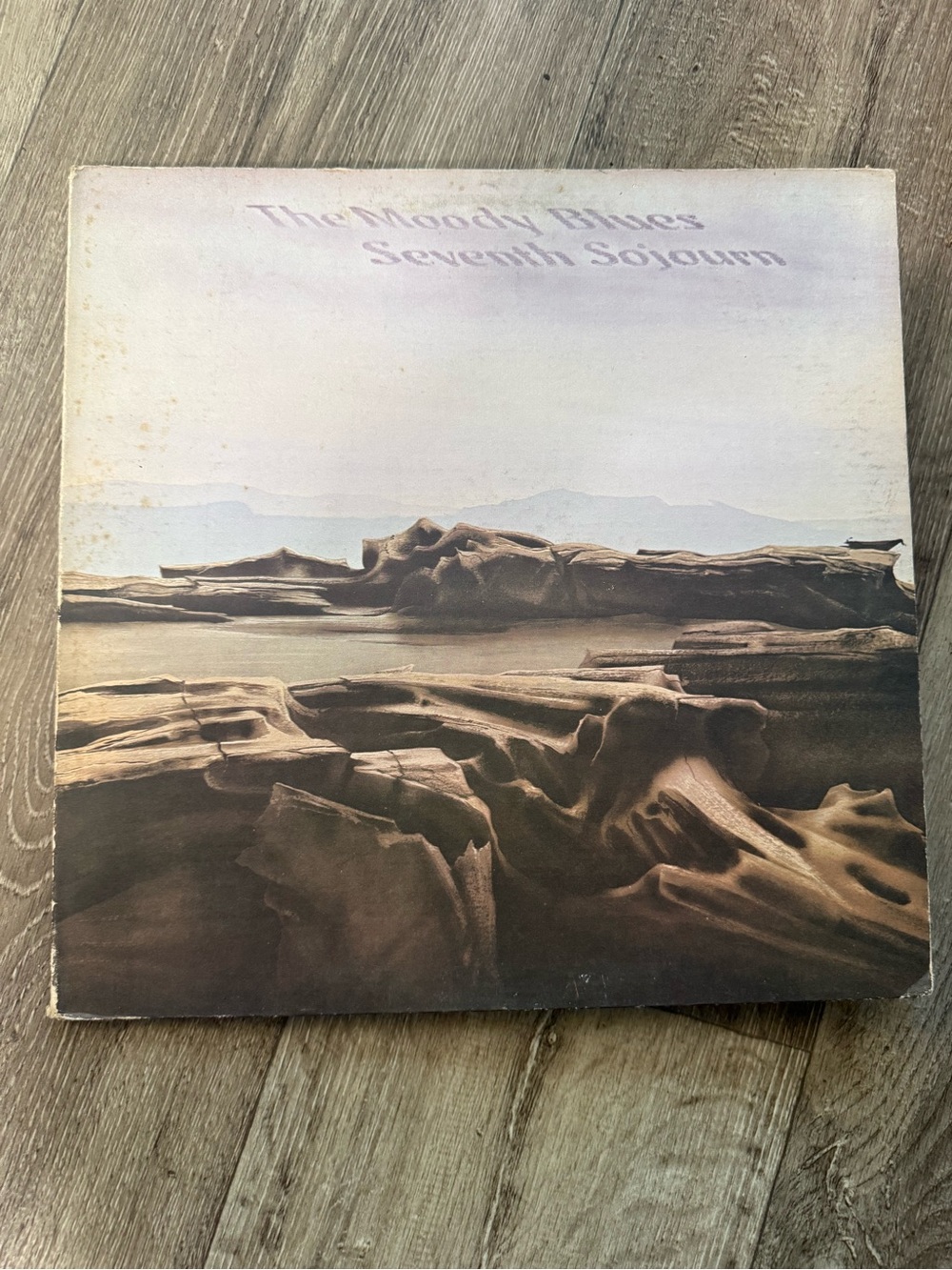 Vintage Seventh Sojourn Vinyl Record - Mood Blues 1972